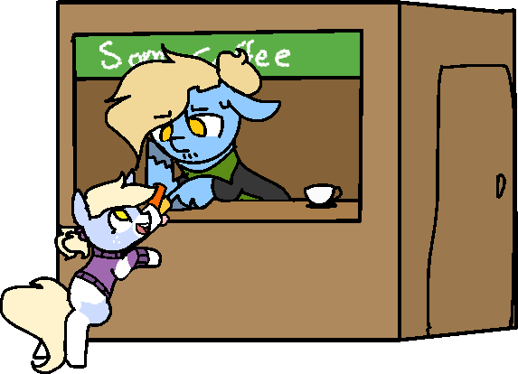Nootaz, Cardboard Box, Coffee Mug, Earth Pony, Female, - Mlp Space Buns Oc (573x414), Png Download