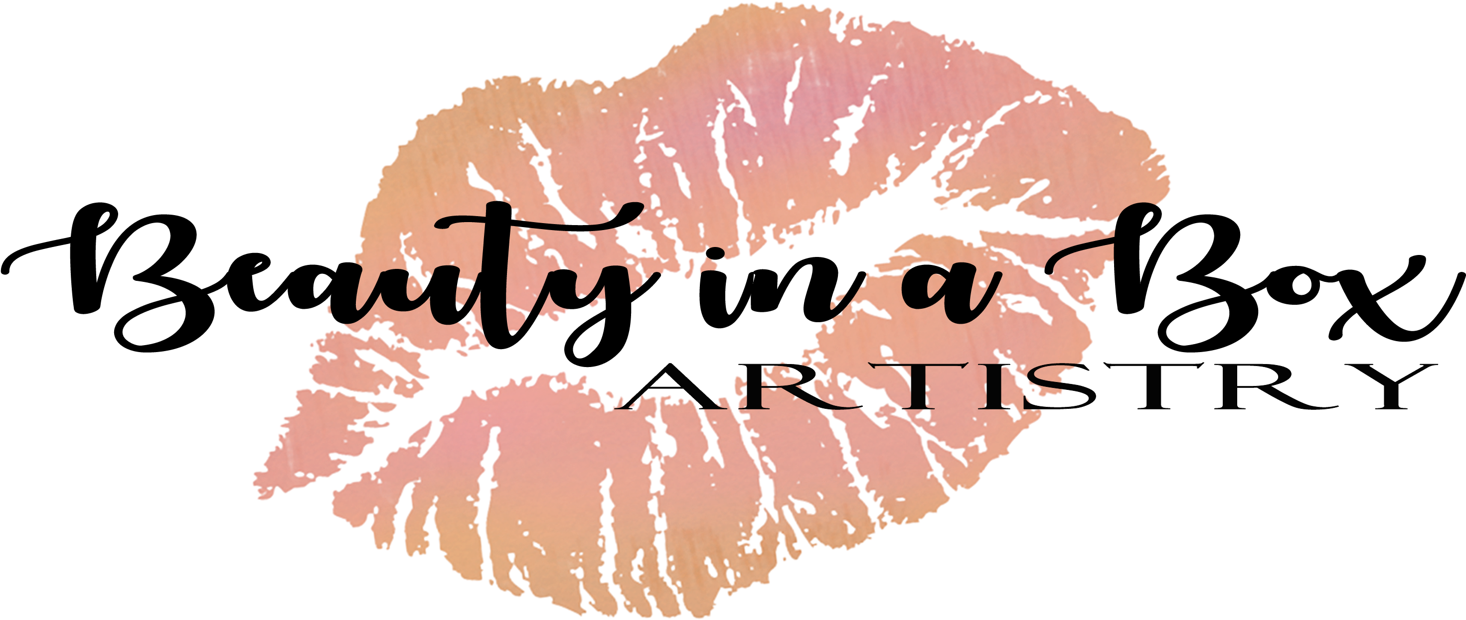 Beauty In A Box Artistry - Lips Pocket Oval Car Magnet (3000x1500), Png Download