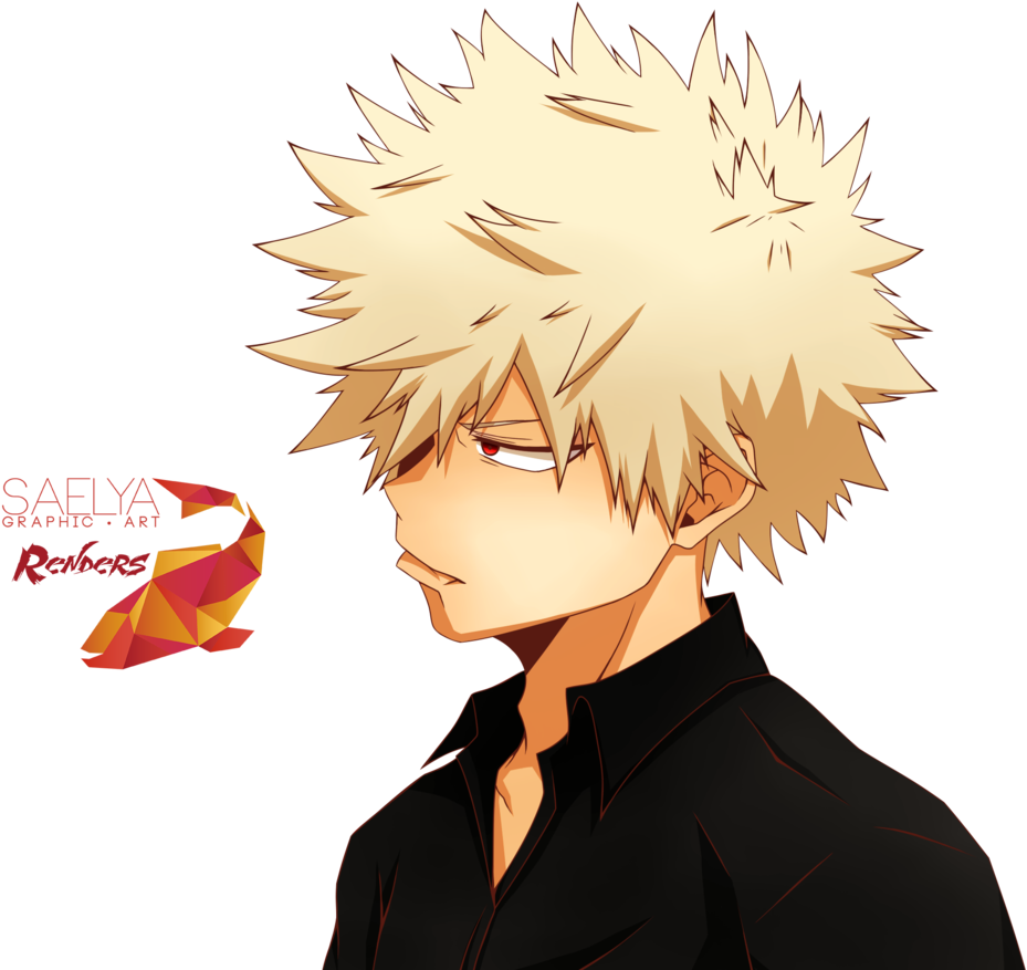 Image Result For Katsuki Bakugou Headcanon My Hero - Cute Bakugou Transparent (1024x884), Png Download
