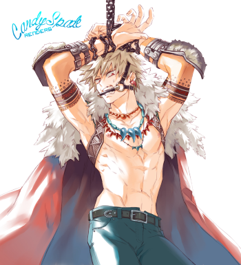 Preview Art - Bakugou X Kirishima Lemon (350x385), Png Download