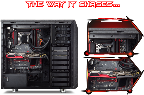 Rosewill - Rosewill Full Tower Gaming Computer Case (480x375), Png Download