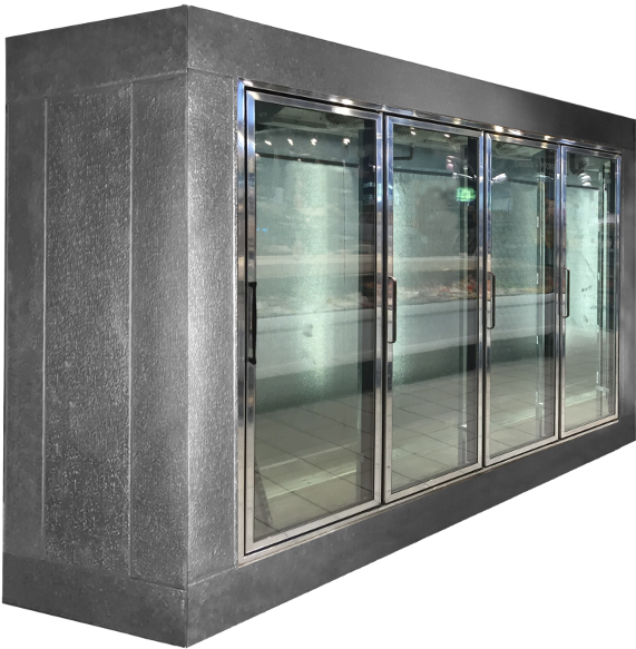 Purchase A Box That Is Built To Include Walk In Doors - Mirror (600x600), Png Download