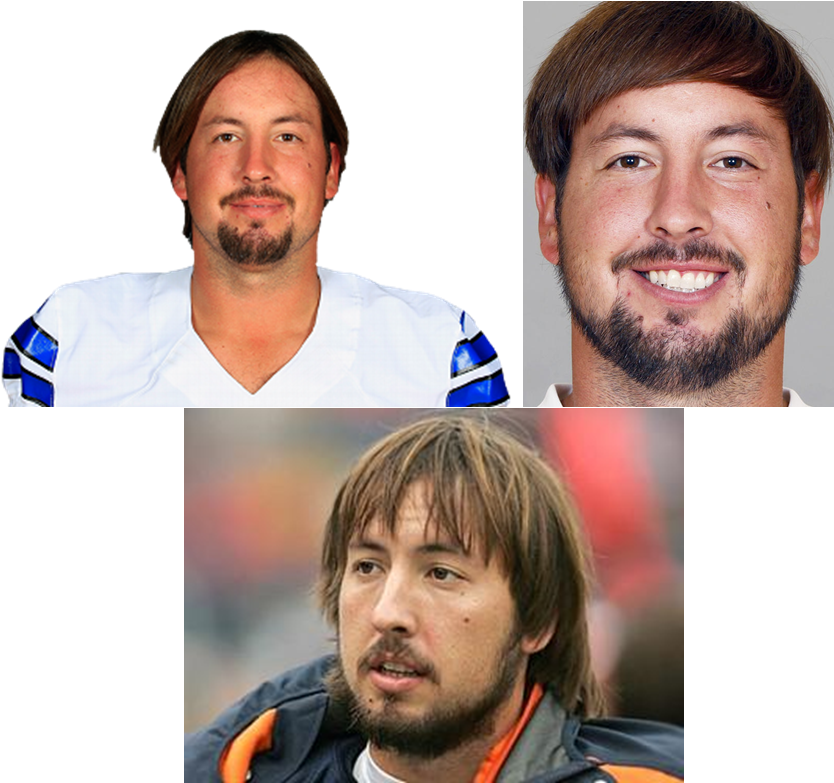 Neckbeard's - Kyle Orton Neckbeard (857x782), Png Download