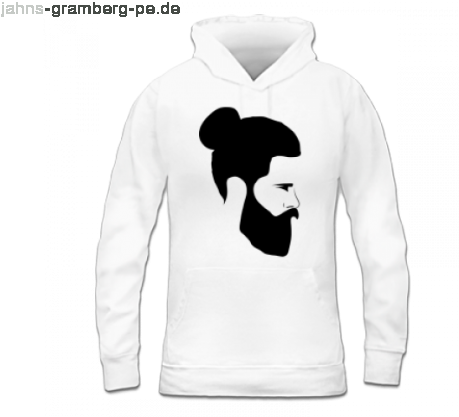 Billig Damen Hipster With Man Bun Silhouette Frauen - Silhouette (500x416), Png Download