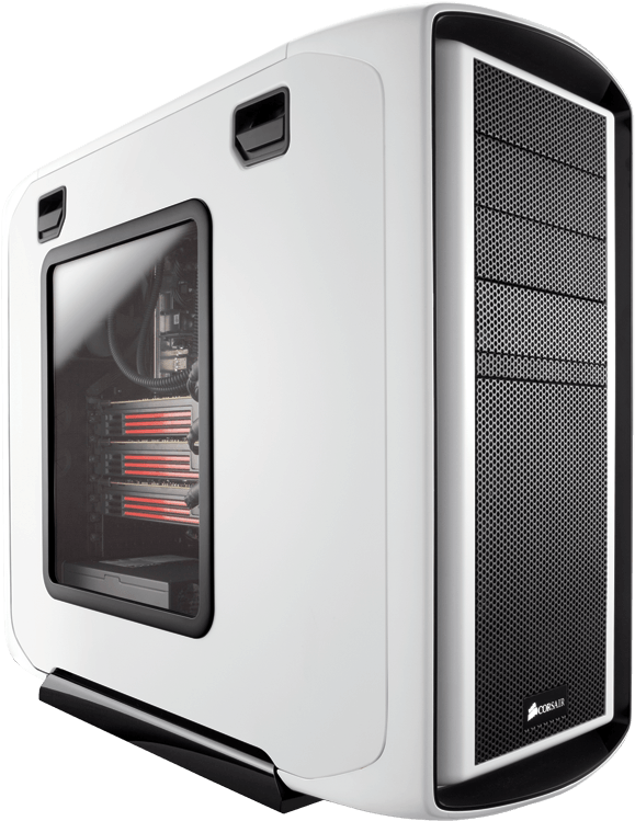 Overview - Corsair Special Edition White Graphite Series ™ 600t (620x800), Png Download