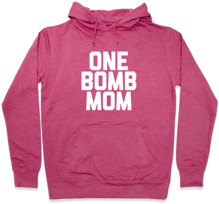One Bomb Mom Hooded Sweatshirt - Gekkoukan Primary High School (484x484), Png Download