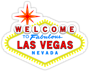 A Recreation Of The Famous Las Vegas Sign - Welcome To Las Vegas Sign (375x360), Png Download