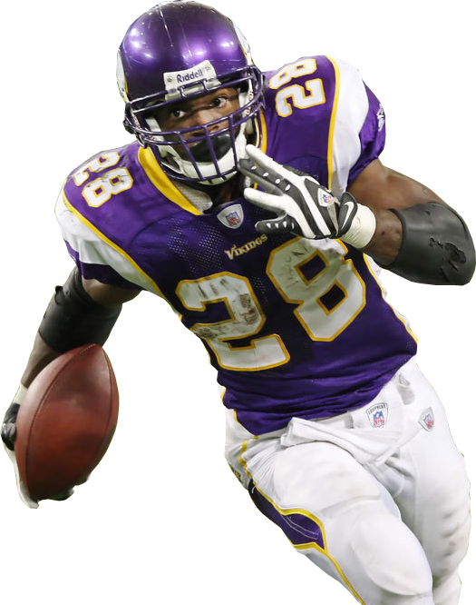 Adrianpeterson - Adrian Peterson White Background (525x666), Png Download
