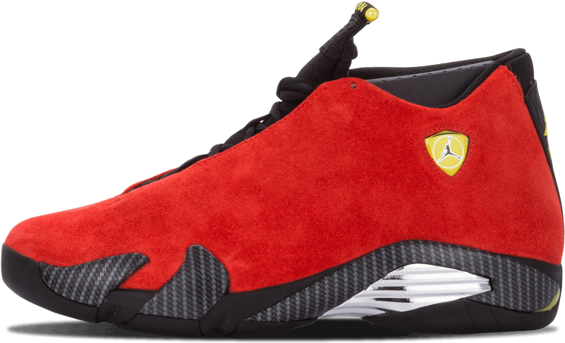 Air Jordan 14 Retro "ferrari" - Jordan 14 Retro Ferrari (1000x600), Png Download