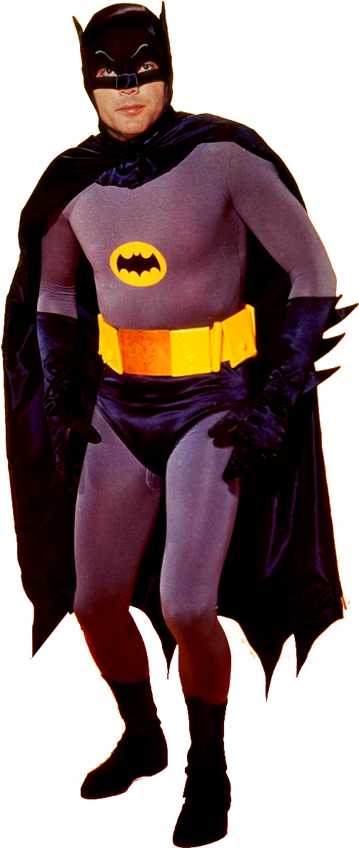 Adam West Batman 1966 (546x1212), Png Download