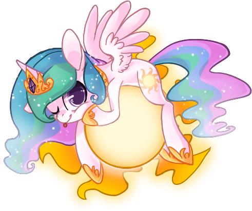 Praise The Sun By Luga12345 - Celestia Praise The Sun (522x417), Png Download
