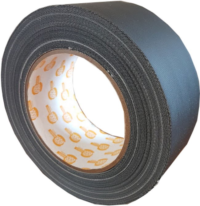 Movievision 1″ 25m Black Roll Camera Tape - Strap (700x700), Png Download