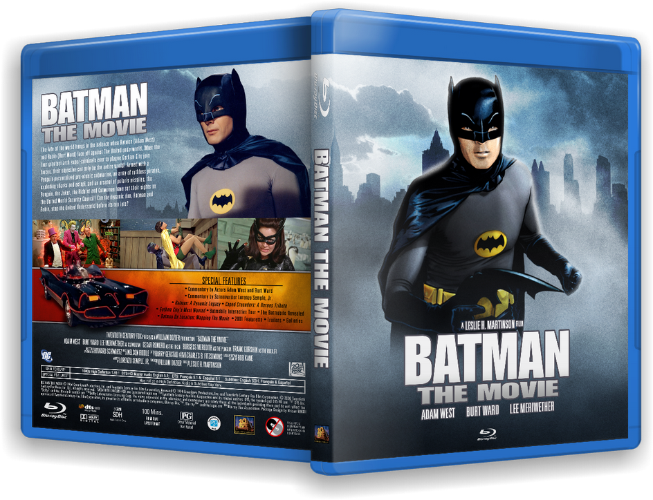 It Was Inevitable That I'd Add The Classic Adam West - Transformers 3 Blu Ray Cover (1023x768), Png Download