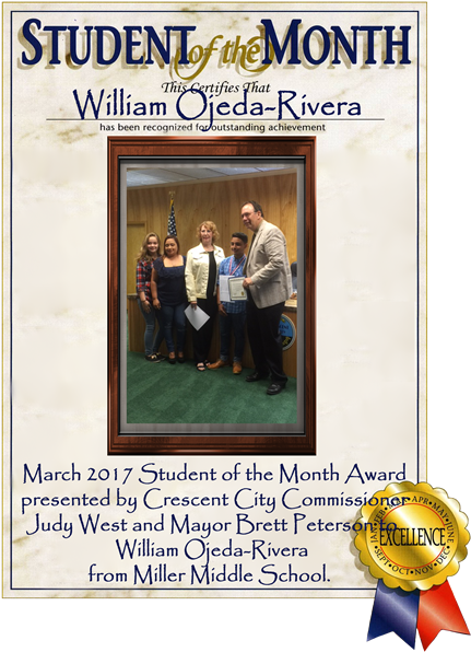 Mayor Peterson Maintains An Office At City Hall And - Hayes School Publishing H-va528 Certificates Student (446x619), Png Download