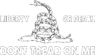 3' X 5' Gadsden "liberty Or Death- Don't Tread On Me" - Liberty Or Death Dont Tread On Me (438x438), Png Download