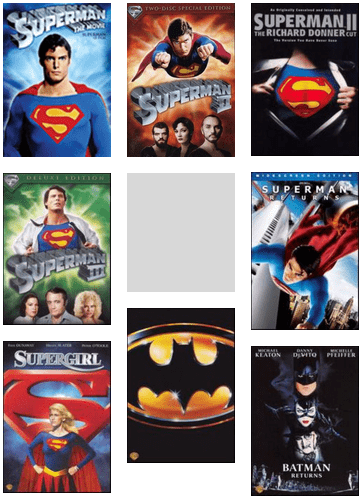 Batman & Superman Films Pre-dceu - Superman Iii:deluxe Edition (436x543), Png Download