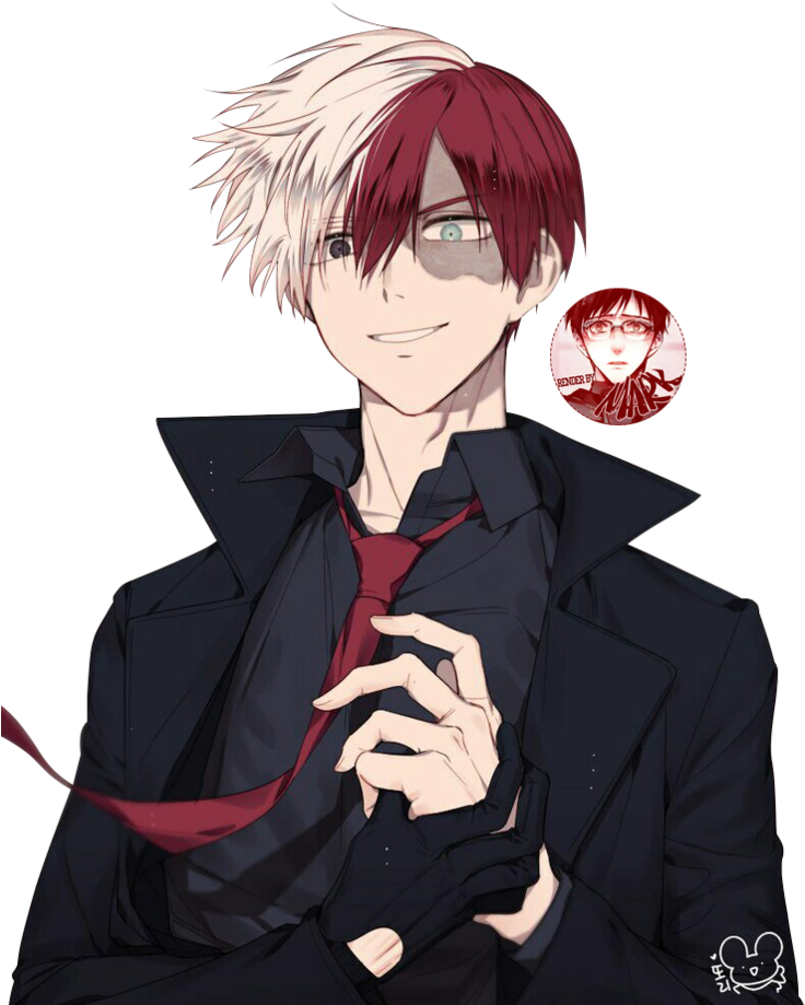 Shouto Todoroki Png - Villain Shouto (743x1076), Png Download