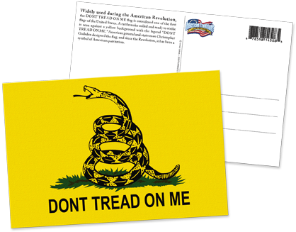 Dont Tread On Me Lenticular Postcard - Don T Tread On Me Iphone 6 Plus (432x432), Png Download