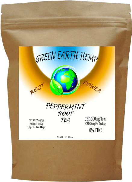 Peppermint - Green Earth (600x600), Png Download