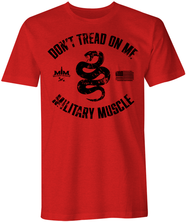 “don't Tread On Me” Red Crew - Santa Fe T Shirts (616x960), Png Download