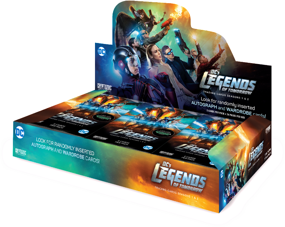 2018 Cryptozoic Dc's Legends Of Tomorrow Season 1 & - Dc Legends Of Tomorrow Season 2018 (1024x798), Png Download