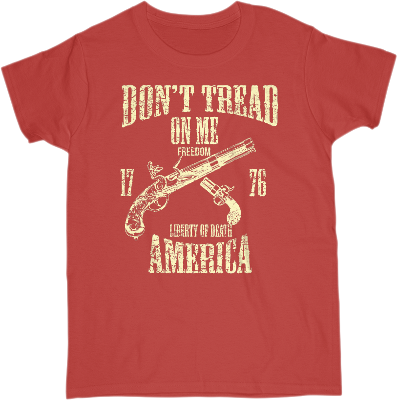 Women's T-shirts Xs / Red Dont Tread On Me Women's - Dance Crew (1000x1000), Png Download