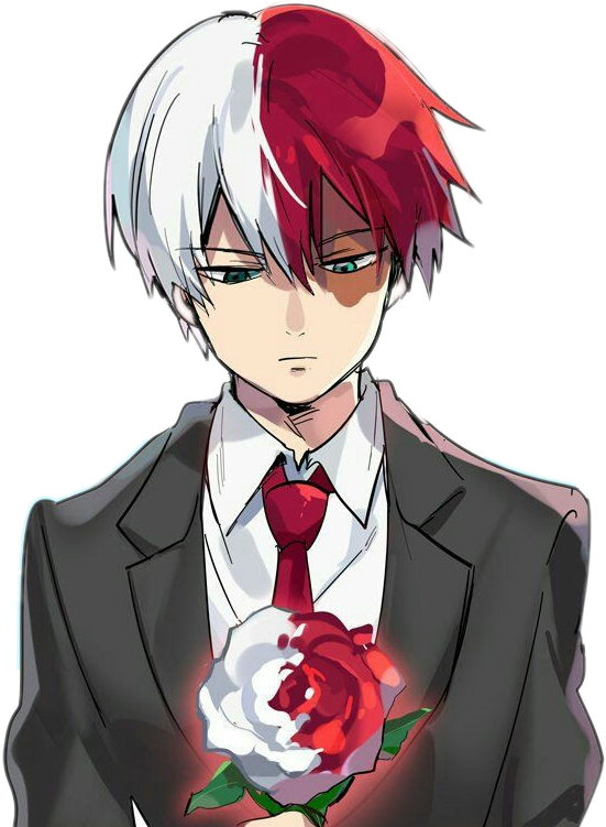 Report Abuse - Todoroki Clipart (551x751), Png Download