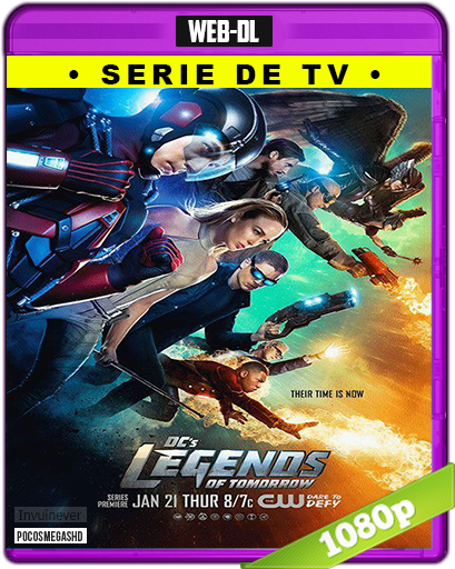 Http - //www - Pocosmegashdd - Com/2016/02/legends - Dc Legends Of Tomorrow - Season 1 [blu-ray] (542x542), Png Download