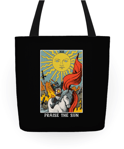 Praise The Sun Tarot Card Tote - Tarot Praise The Sun (484x484), Png Download