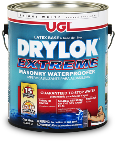Drylok® Extreme Masonry Waterproofer - Ugl 1-gal. White Drylok Extreme Waterproofer (400x500), Png Download