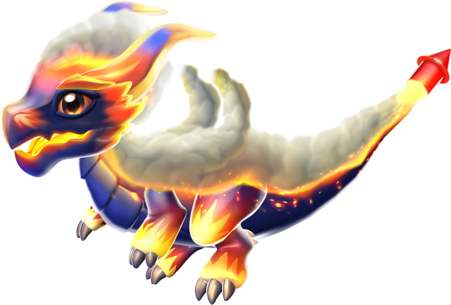 Firestar Dragon - Dragon Mania Legends Firestar (1528x1046), Png Download