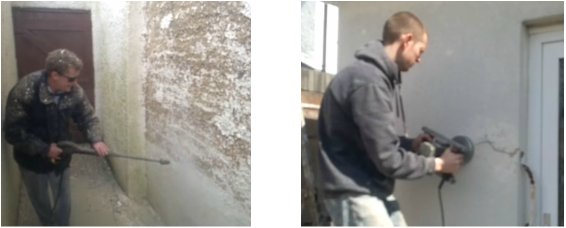 1387987056 - Pebble Dash Paint Brush (566x228), Png Download