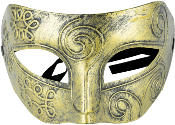 Niceeshop New Flashing Male Mask Halloween Masquerade - Mens Mardi Gras Masks Png (600x600), Png Download