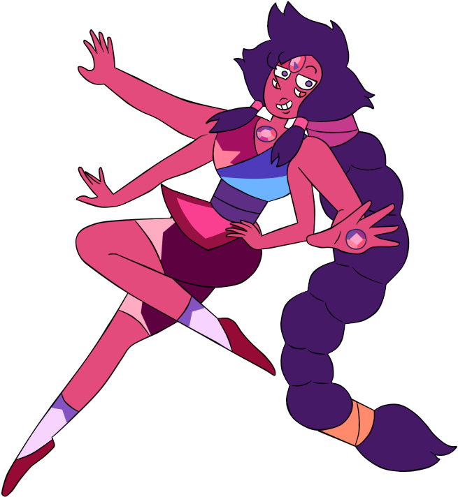 Pearl Ruby Amethyst = Dragon Vein Agate - Png Steven Universe Agate (705x780), Png Download