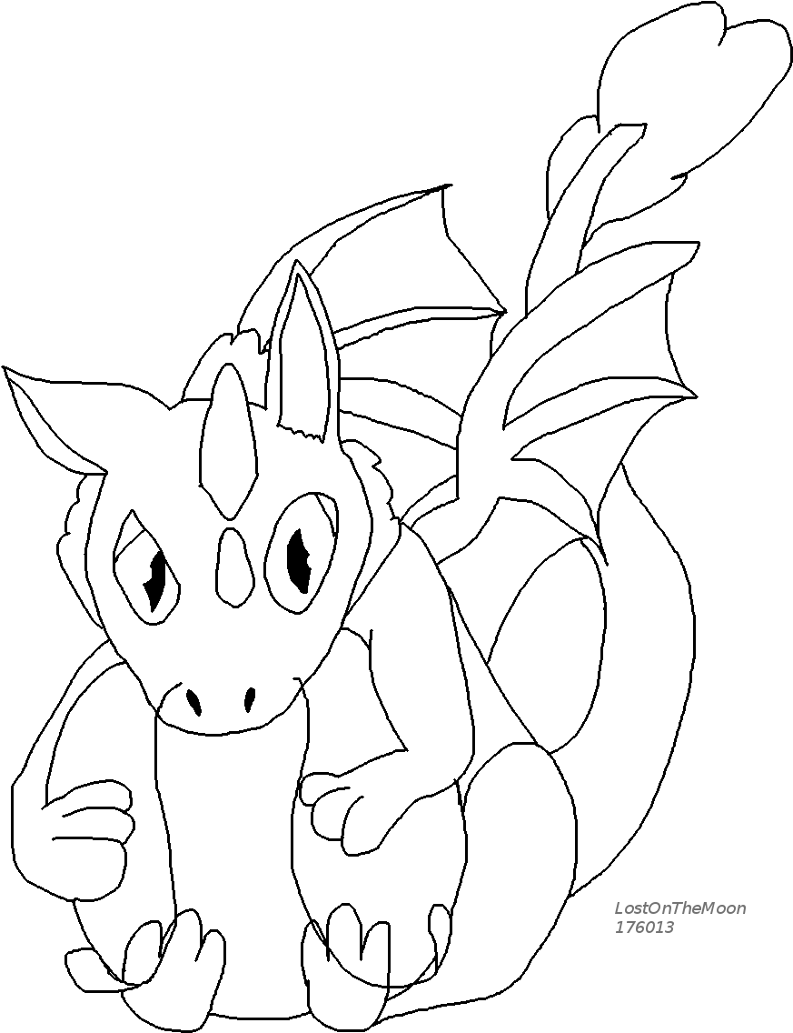 Here We Have The Angry Little Pearlcatcher Base - Line Art (1173x1296), Png Download