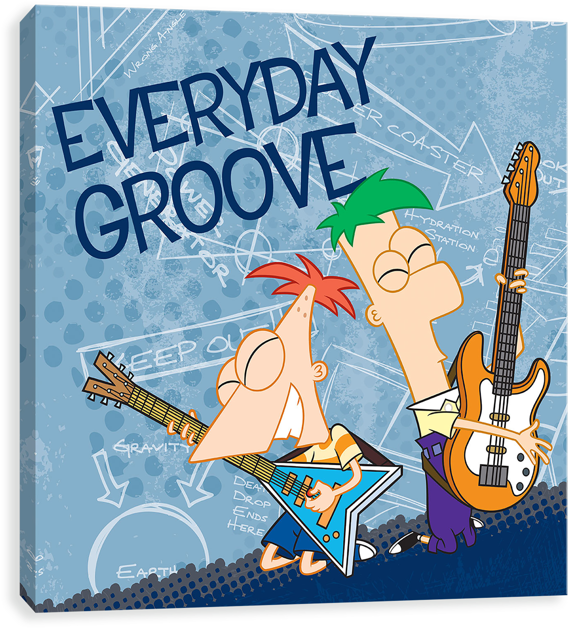 Phineas And Ferb - Phineas And Ferb Thank You Notes 8ct (1280x1280), Png Download