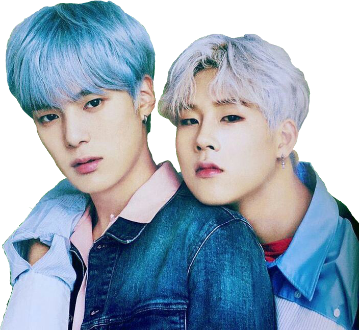 Minhyuk And Jooheon Png (704x646), Png Download
