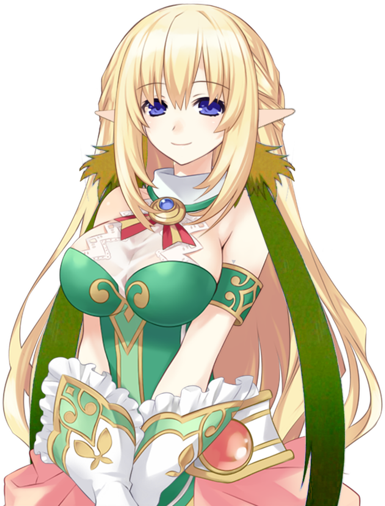 Riku114 Wallpaper Titled Lady Vert - Hyper Dimension U: Action Unleashed [playstation Vita (795x1005), Png Download