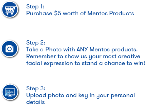 Take A Photo With Any Mentos Products - Mentos (465x334), Png Download