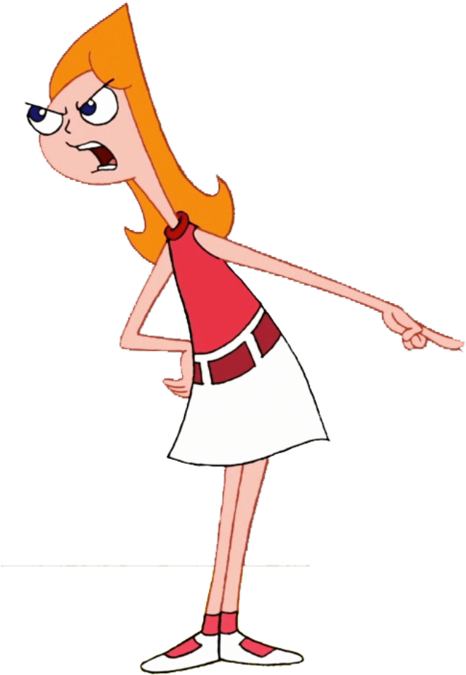 Candace Flynn Angry (675x1024), Png Download