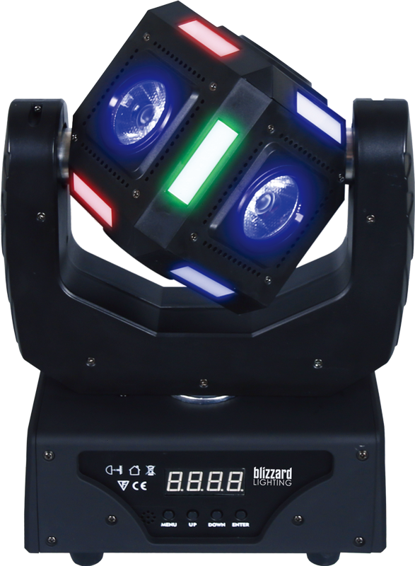 Blizzard Snake Eyes Mini 6x 10w Rgbw Led Compact Led - Blizzardlight Blizzard Lighting Snake Eyes Mini | 10 (587x800), Png Download