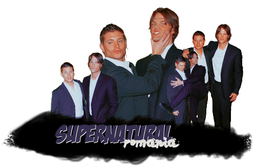 {supernatural Romania} -> Misha Collins - Jensen Ackles And Jared Padalecki (750x350), Png Download