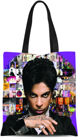 Prince Singer Cotton Tote - Prince: Up Close And Personal (480x480), Png Download