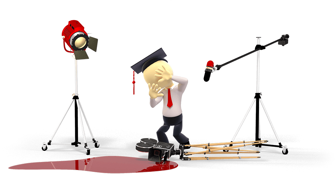 Login To Start Course - The Cinematic History Of Fake Blood (1280x720), Png Download