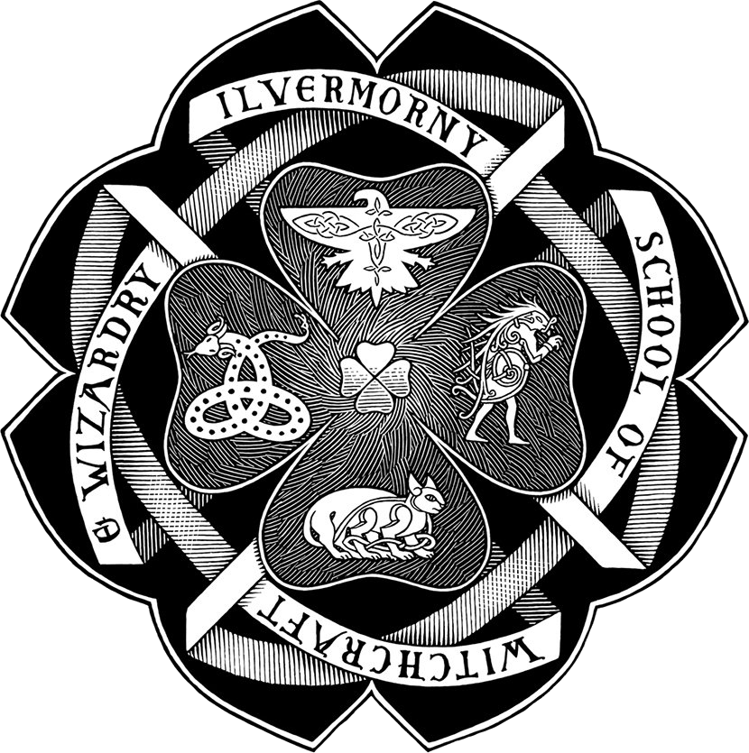 Ilvermorny Crest 2 - Ilvermorny School Of Witchcraft And Wizardry Logo (830x835), Png Download