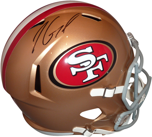 Jimmy Garoppolo Autographed San Francisco 49ers Deluxe - San Francisco 49er's Luncheon Napkin (500x500), Png Download