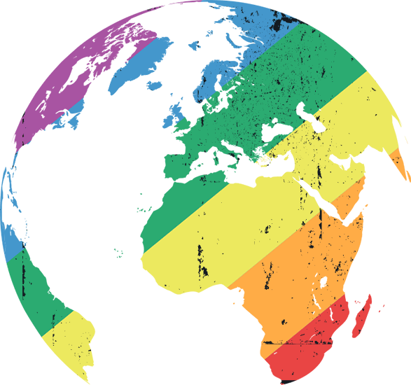 Globe Blue (587x550), Png Download