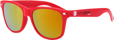 Neon Sunglasses Png Download - Kids Wayfarer Sunglasses Mirrored (400x400), Png Download
