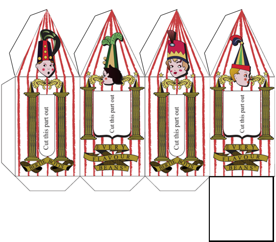 Here Is A Printable Template Of The Bertie Bott's Every (714x496), Png Download