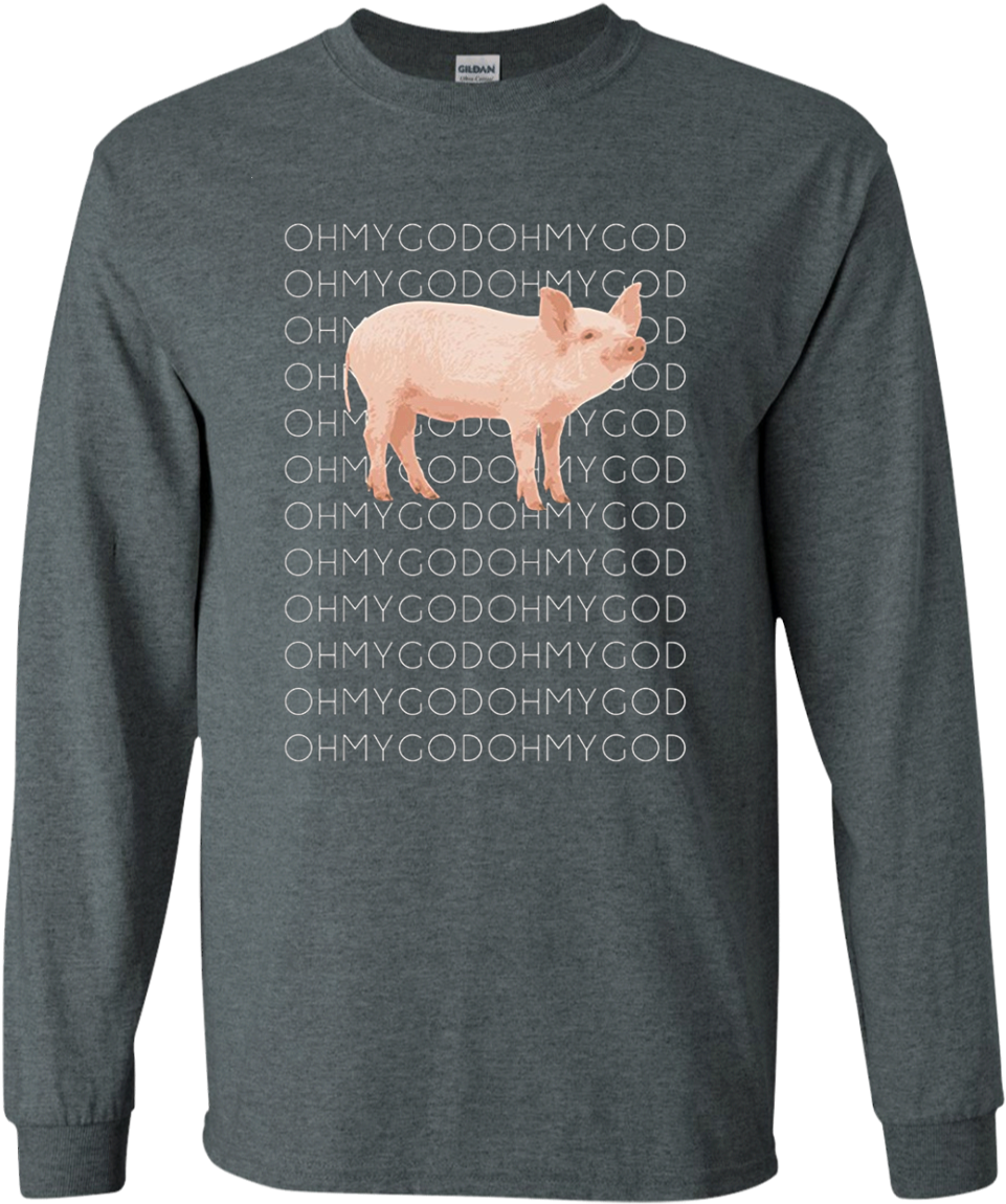 I Will Go Home Shane Dawson Best Selling Pig T-shirt - Shirt (1155x1155), Png Download